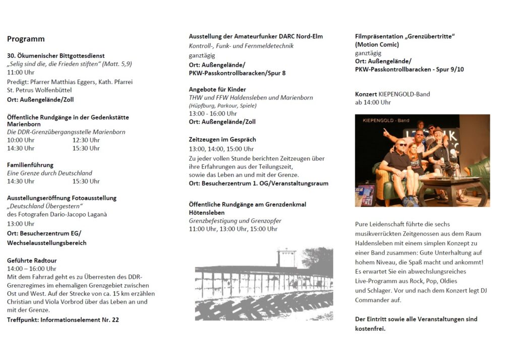 Kiepengold-Band Marienborn 2022